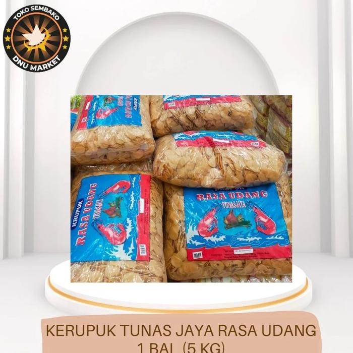 Gambar KERUPUK | KERUPUK TUNAS JAYA RASA UDANG | 1 BAL (5 KG) dari DNU Market undefined Tokopedia