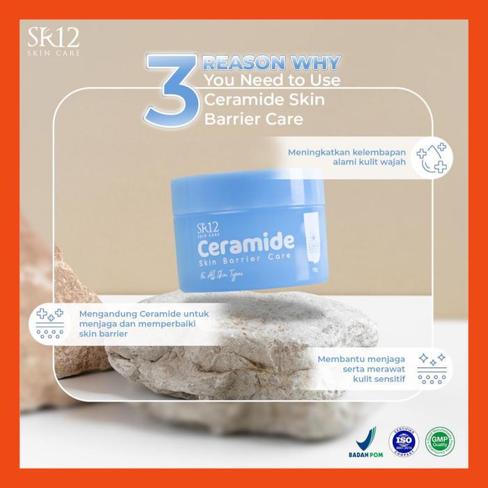 Gambar Moisturizer Ceramide SR12 Pelembab Wajah untuk Mencerahkan Melembabkan dari Bismstore99 undefined Tokopedia