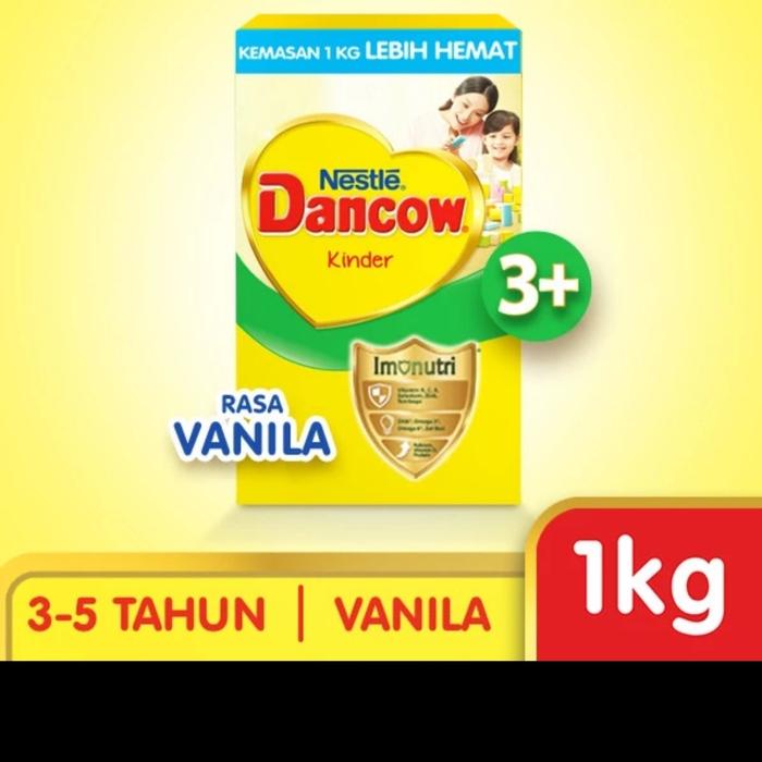 Gambar Dancow 3+ Vanila 1kg dari Susu Oke Harapan Indah undefined Tokopedia
