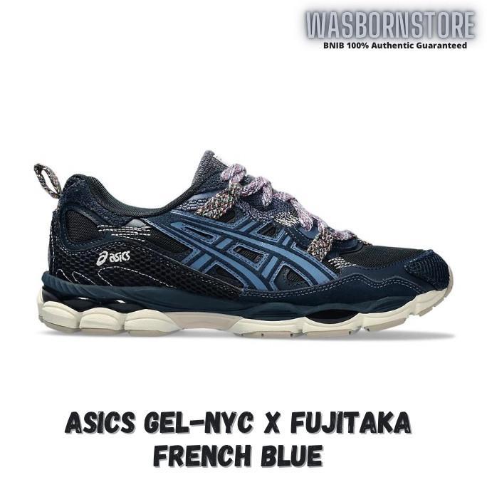 Gambar SNEAKERS ASICS GEL-NYC X FUJITAKA FRENCH BLUE 100% AUTHENTIC GUARANTEE - 42 dari ferdygunwn undefined Tokopedia