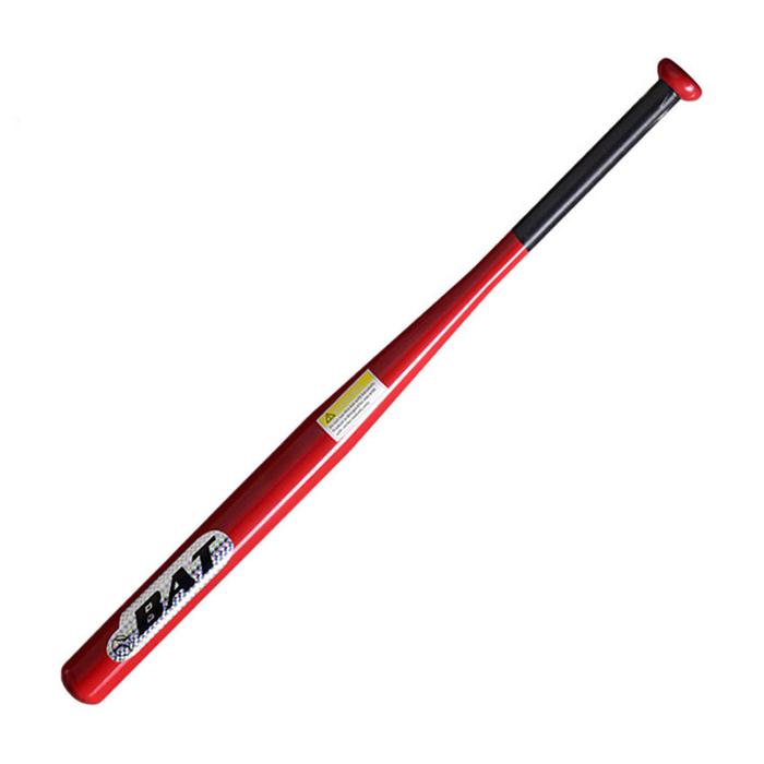 Gambar Baseball Stick Pukulan Kasti Tongkat Besi Stik Bisbol Alat Bela Diri - Merah, 25 inch dari Klikmystore undefined Tokopedia