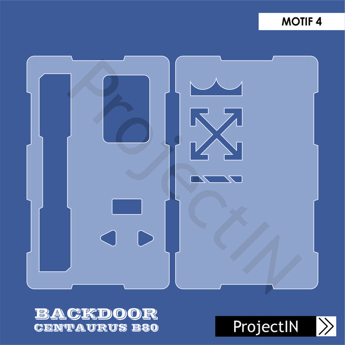 Gambar PROJECTIN PANEL BACKDOOR CENTAURUS B80 + MAGNET - MOTIF4 dari projectin_NEW undefined Tokopedia