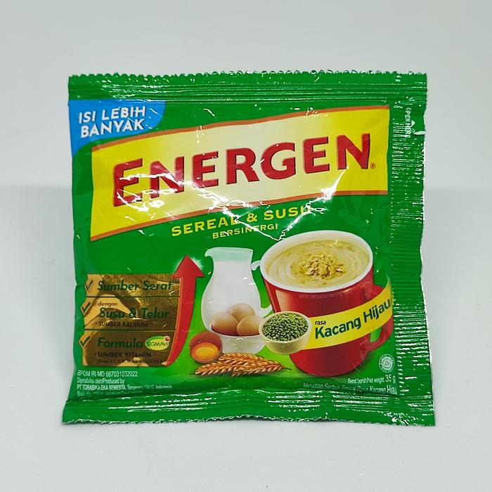 Gambar Energen sereal 1 renteng isi 10x34g - kacang hijau dari amanahshopanis undefined Tokopedia