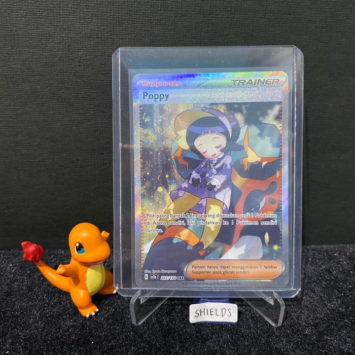Pokemon TCG Indonesia - Poppy SAR sv3s Trainer Supporter | Indo4ward