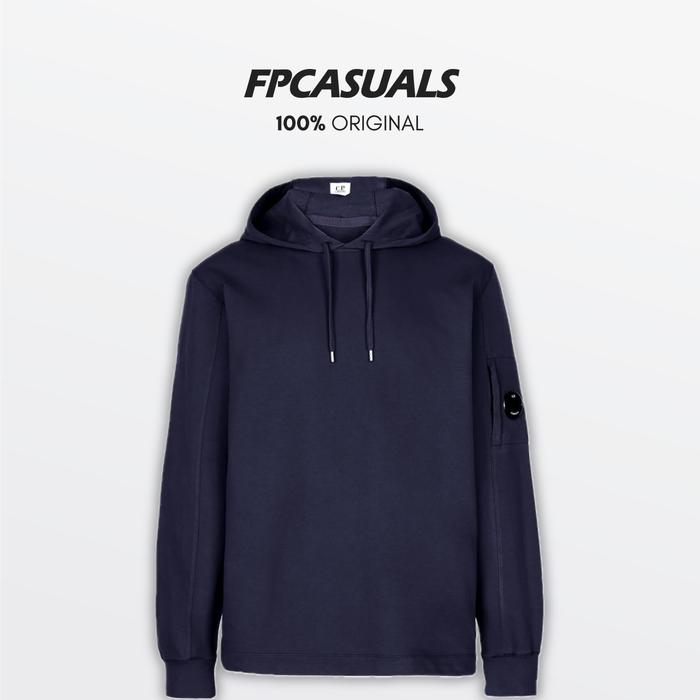 Gambar CP Company Fleece Hoodie Arm lens Authentic Certilogo dari fpcasual undefined Tokopedia