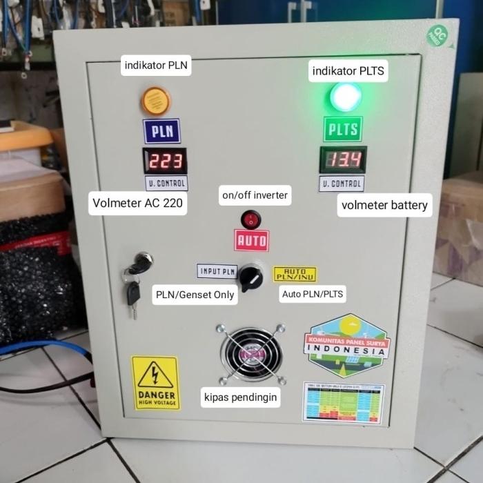 Penawaran Spesial Paket SHS Solar Home System 1000VA 1600VA 2000VA Best Performa Power  Box - Inverter 1600VA