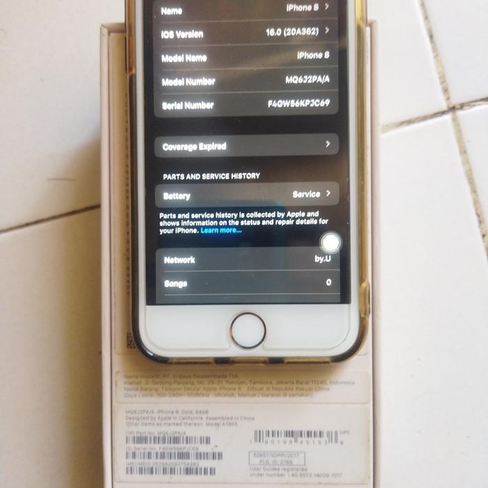 Gambar iphone 8 ibox second 64GB dari CTPP undefined Tokopedia