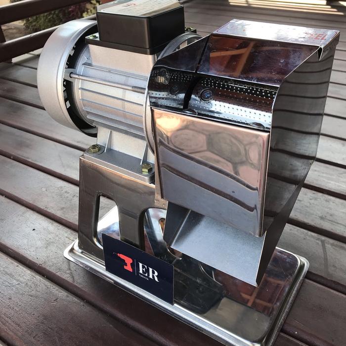 Gambar Mesin Parut Kelapa Listrik Bison Halus FULL STAINLESS STEEL - Grade B dari ER Teknik undefined Tokopedia