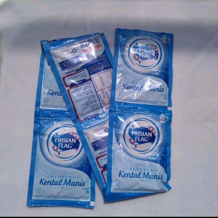 Gambar Frisian flag sachet isi 6×44gr bendera kental manis coklat & putih - putih dari PWA sembako.co undefined Tokopedia