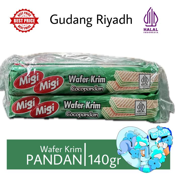 Gambar Migi Migi Wafer Cream Aneka Rasa - Cocopandan dari Gudang Riyadh undefined Tokopedia