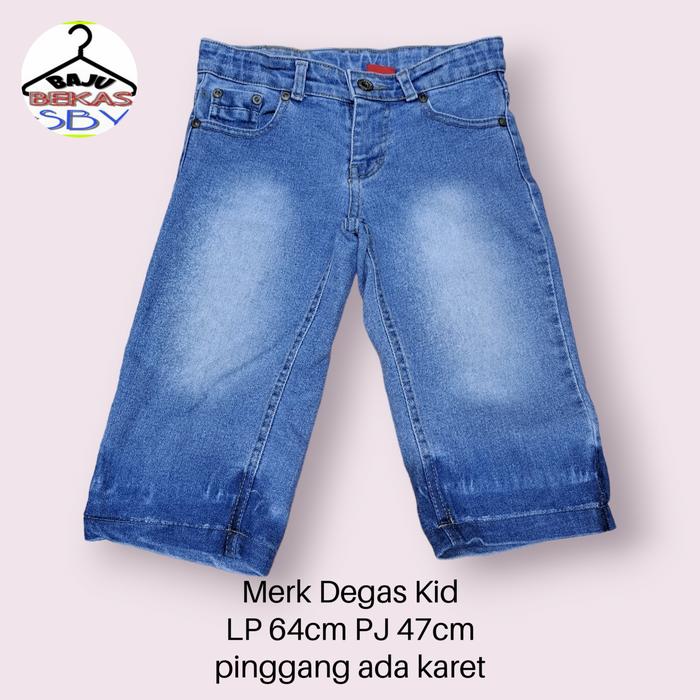 Gambar Celana jeans anak perempuan merk second prelove biru bagus import dari BAJU BEKAS SBY undefined Tokopedia