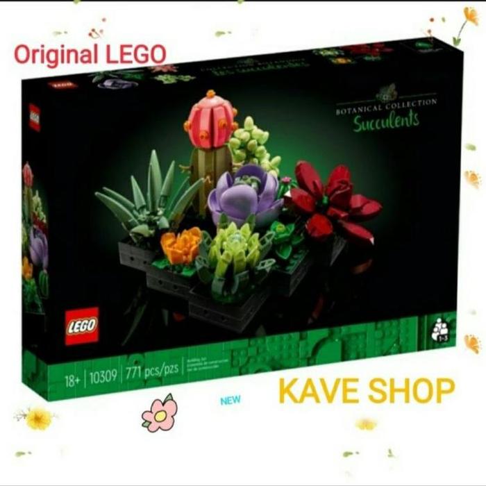 Gambar LEGO Botanical Collection : Succulents or Orchid - Succulents, L dari tuhafiyujafta store undefined Tokopedia