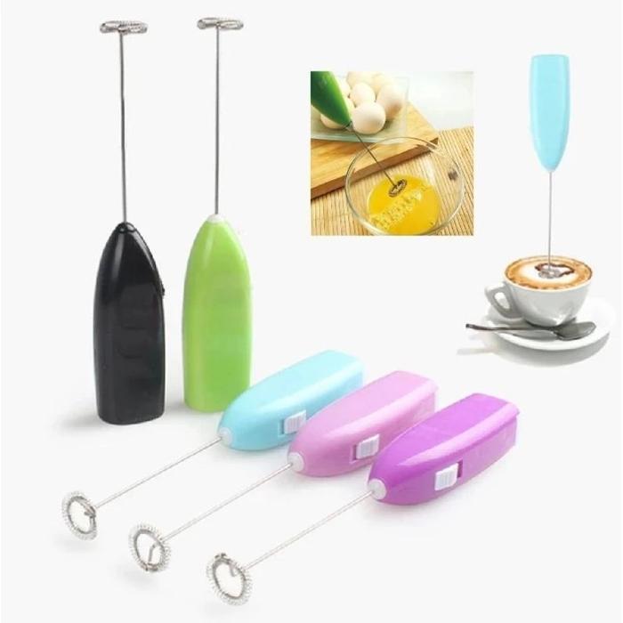Gambar HAND MIXER MINI ELEKTRIK / PENGADUK DALGONA COFFE / PENGOCOK TELUR dari SRO MART undefined Tokopedia