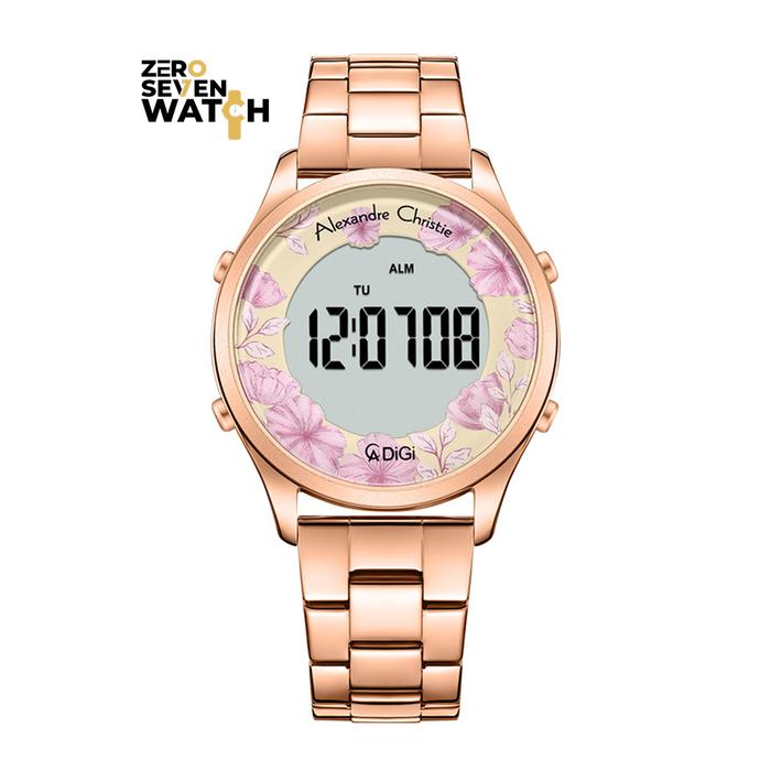 Gambar Jam Tangan Wanita Alexandre Christie AC 9363 Flower Original - Full Rosegold dari Zero Seven Watch undefined Tokopedia