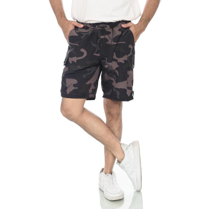 Gambar Celana Pendek Cargo Loreng Pria - Loreng Hitam, S dari X URBAND ABSOLUTE undefined Tokopedia