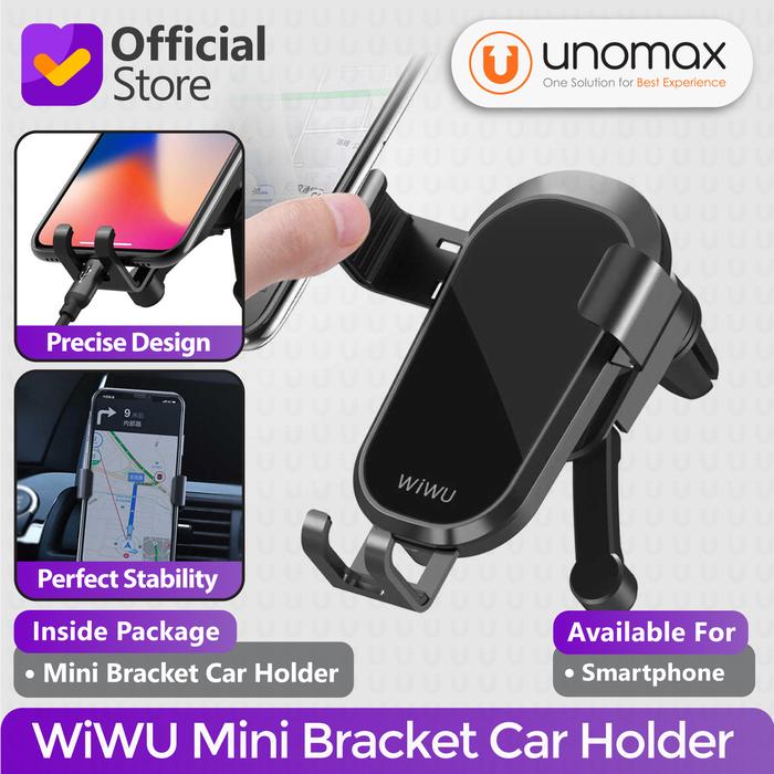 Gambar Car Holder WiWU Mini Bracket for Smartphone (PL400) dari unomax undefined Tokopedia