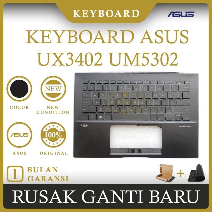 Jual KEYBOARD LAPTOP ASUS Zenbook 14 OLED UX3402 UM3502 ORIGINAL