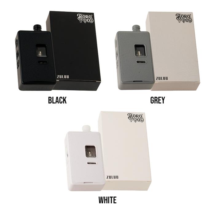 Promo Pod Vape Zuluu Boro Pod 40W 1100mAh Boro AIO Kit By Zuluu x Sarang -  WHITE - Jakarta Timur - Maroonvape | Tokopedia