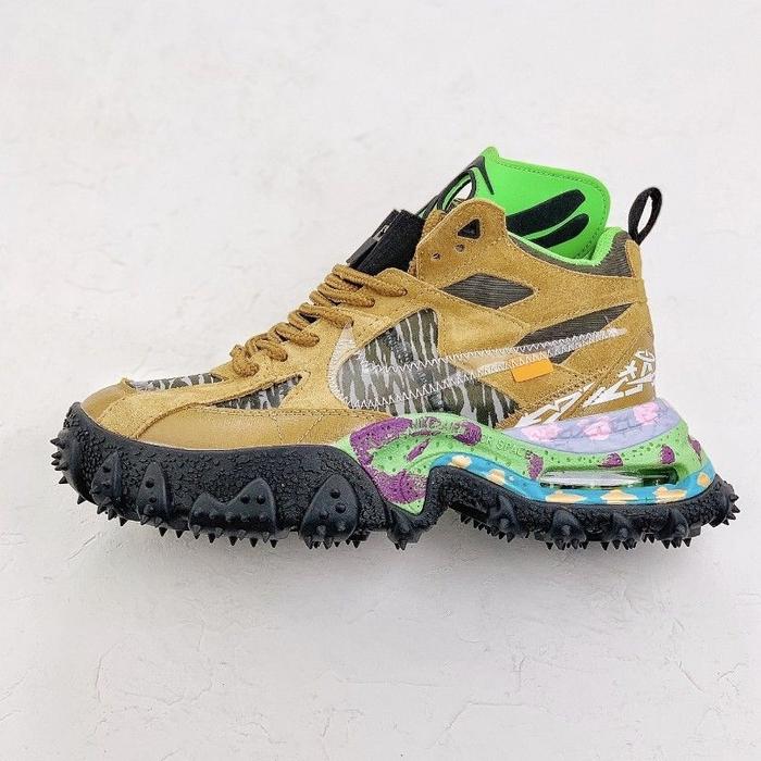 ナイキ] Off-White AIR TERRA FORMA Wheat and Green Strike オフ 
