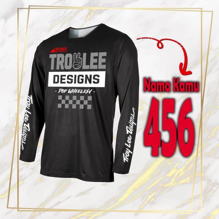 Gambar baju motocross jersey motor trail cross MX cros trabas kaos enduro - Jersey + Nama 1, XL dari Toko Umme Production undefined Tokopedia