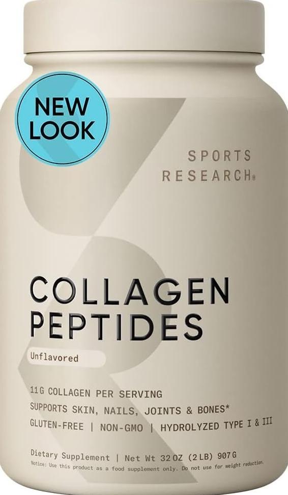 Gambar Sports Research Hydrolyzed Collagen Peptides 32 oz 907 gram 2 lbs - KemasanBaru dari esyayuni store undefined Tokopedia