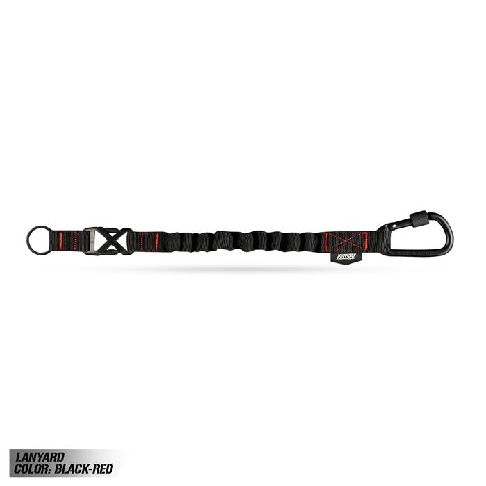 Gambar Lipgrip Lanyard | Plier Tang Lanyard | Aksesoris Pancing - BLACK-RED dari Firecast undefined Tokopedia