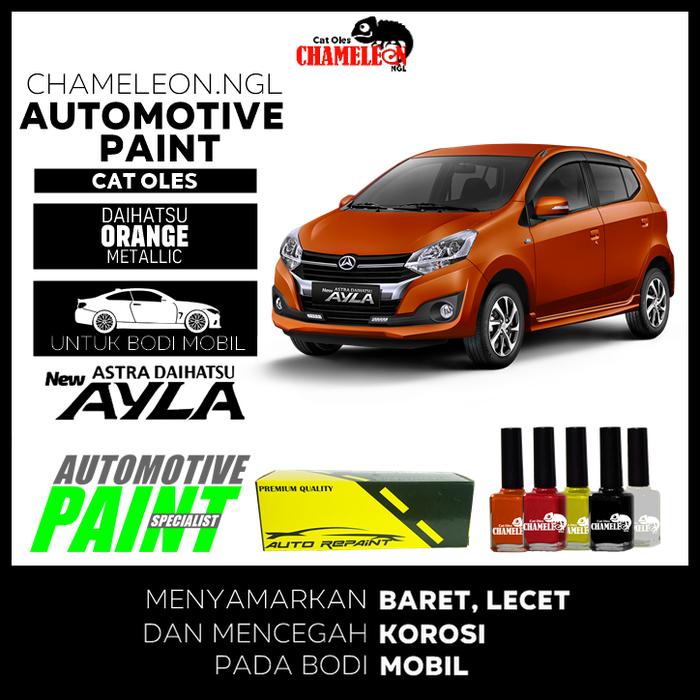 Gambar Cat Oles Daihatsu Ayla Orange Metallic Automotive Paint CHAMELEON NGL - Cat dari Auto Repaint Shop undefined Tokopedia