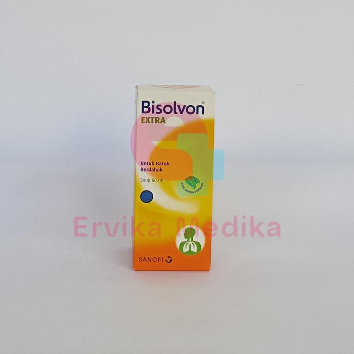 Gambar BISOLVON EXTRA SIRUP OBAT BATUK BERDAHAK PELANCAR DAHAK KELUAR dari Apotek Ervika Medika undefined Tokopedia