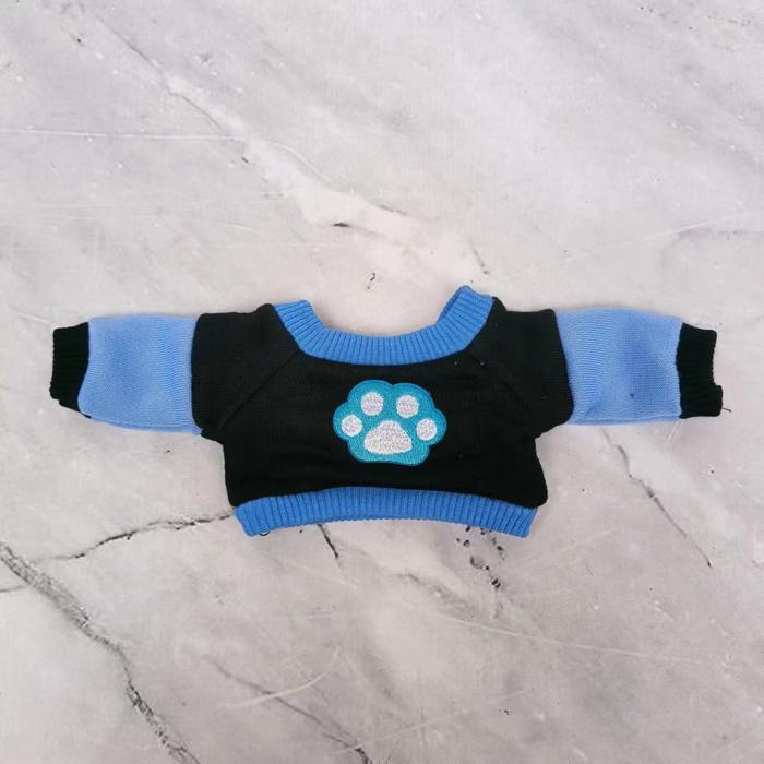 Gambar [READY STOCK] baju boneka motif paws ukuran 20cm doll clothes import - Hitam dari Haru Hobby Shops undefined Tokopedia