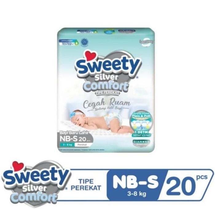 Gambar UP SWEETY SILVER PANTS NB -S 2 S 32 M 3 L 2 XL 26 XXL 24 New born - PEREKAT NB-S 20 dari noniland undefined Tokopedia