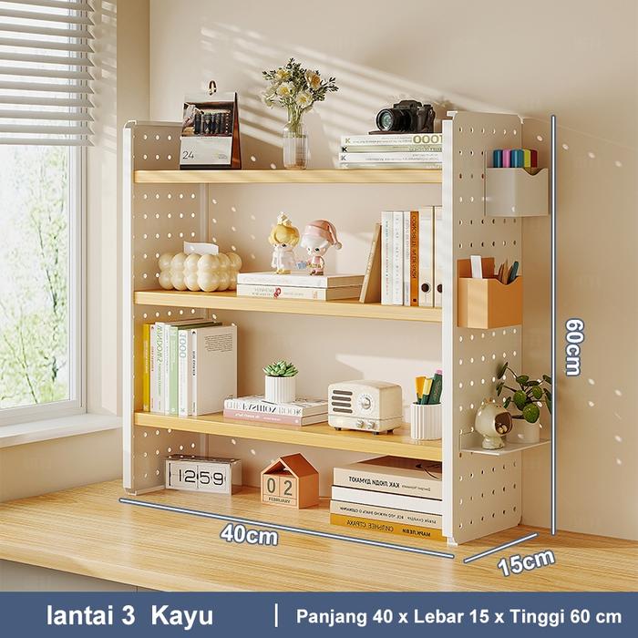 Meja Rack Dept Store Jual Rack Rakk Dekstop Organizer Rak Penyimpanan Meja Buku Book ...