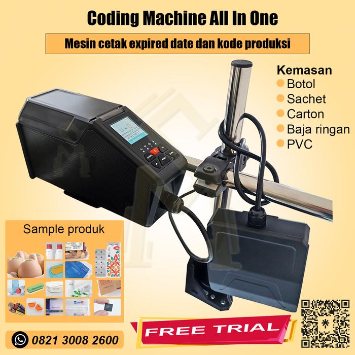 Jual Mesin cetak expired date terbaru all in one print jet / Mesin ...