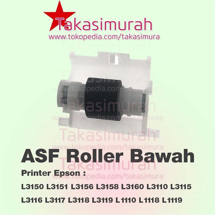 Gambar ASF Roller Epson Pick Up Feed Roler Printer L3160 L3150 L3110 L1110 - Roll Bawah dari Shangmura undefined Tokopedia