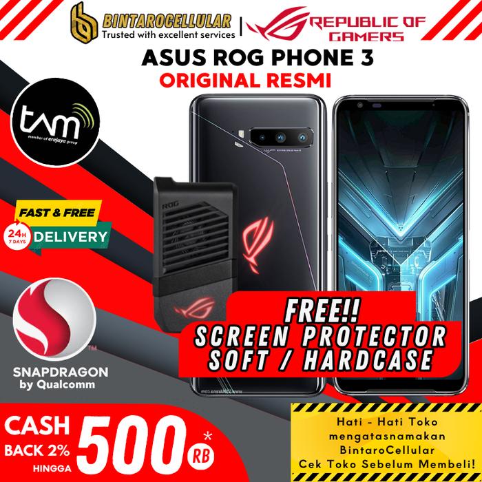 Gambar (TAM) ASUS ROG PHONE 3 & 2 GLOBAL 12/512GB 8/128GB 12/256 NOT 5 6 7 5S - ROG 3 12/512GB, Unit Only TAM dari BintaroGadget_NEW undefined Tokopedia