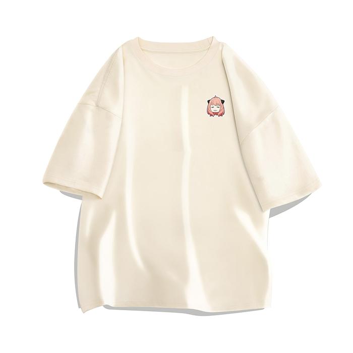 Gambar Three Pigeon T-Shirt SPY X FAMILY ANYA FORGER - 100% COTTON - Apricot, M dari Three Pigeon Official undefined Tokopedia