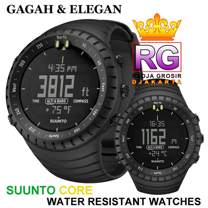 Jam Tangan Suunto Black Military Watch Suunto Core Tactical Watch