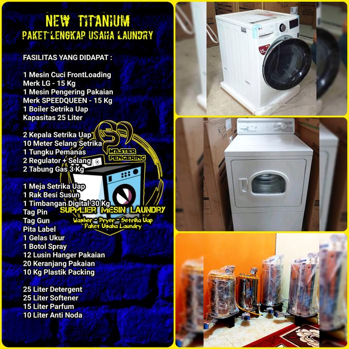 Gambar [Perlengkapan Laundry] Paket Lengkap Peralatan Usaha Laundry dari Master-Pengering undefined Tokopedia