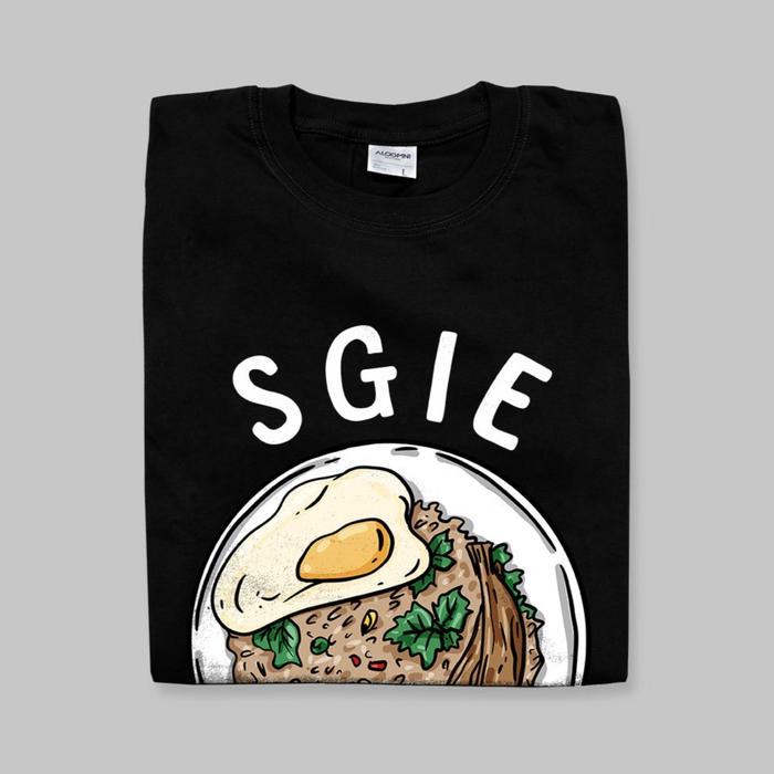 Gambar Aloomni T-shirt SGIE - Sego Goreng Iwak Endog - Hitam, S dari Aloomni ID undefined Tokopedia