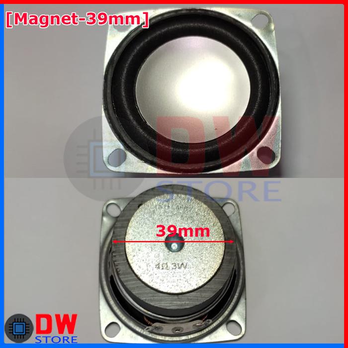 Gambar Speaker Mini 2 inch 2in 2 in 3W max 5W 4ohm Full Range Audio Bluetooth - Magnet-39mm dari DW-Store Online undefined Tokopedia