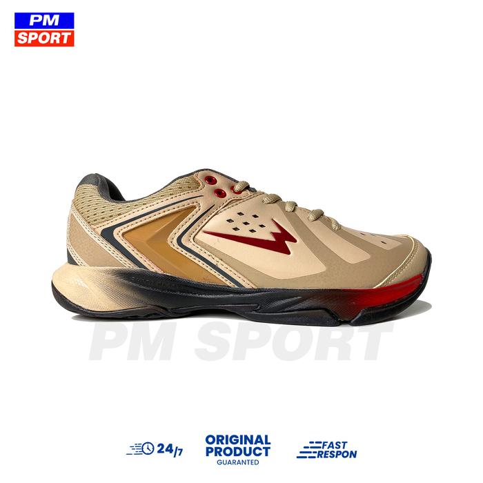 Gambar Sepatu Badminton Shoes Eagle PNR Infinity - Coklat Muda, 44 dari PM SPORT PAMULANG undefined 5 Tokopedia