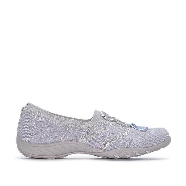 Jual Skechers Breathe-Easy Women's Shoes Natural Original 36