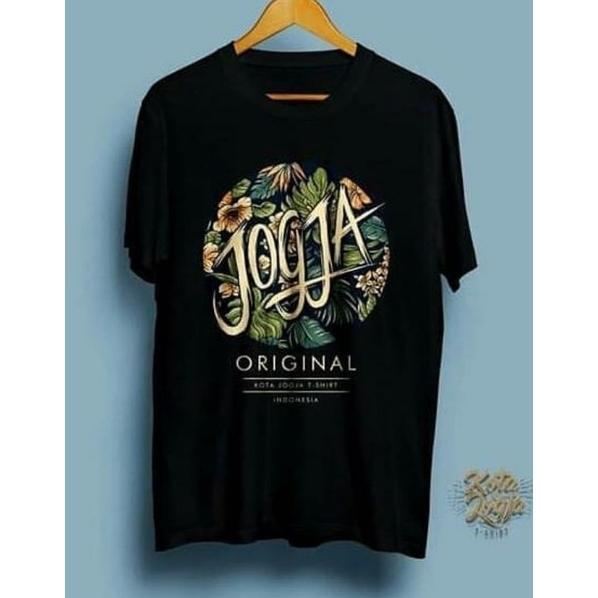 Gambar Kaos Jogja Sablon Asli Merek Kota Jogja T-Shirt Kaos Jogja Sablon Di - BUNGA JOGJA, M dari BATIK TRENDI_NEW undefined 2 Tokopedia