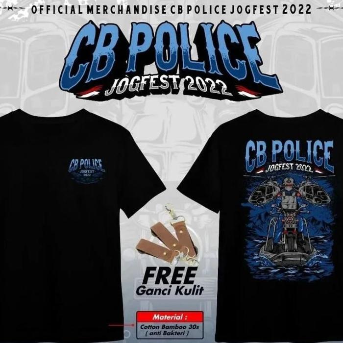 Gambar Kaos Cb Police Jogja Original / Jersey Acara Cb Police Jogjakarta / - Pendek, L dari BATIK TRENDI_NEW undefined Tokopedia