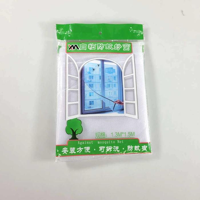 Gambar Jaring Net Gorden Jendela Ruangan Anti Nyamuk Serangga 1.3 × 1.5 Meter - Putih dari Sela Rumah undefined Tokopedia