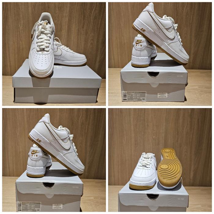Nike Air Force '07 (White Base) Sneaker Authentic White Bronze, 43 di  Tsb Online Store Tokopedia Tokopedia