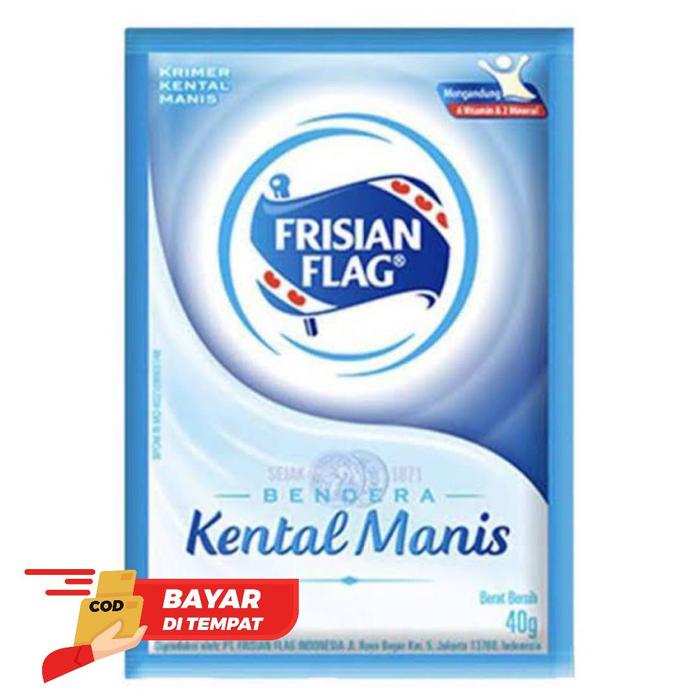 Gambar susu kental manis bendera frisian flag sachet isi 6 bks - Putih dari CV.Boga Urang undefined Tokopedia