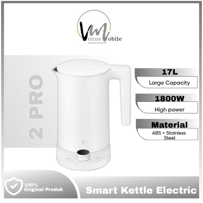 Gambar Mijia Smart Kettle 2 Pro Electric LED Display Temperature Teko Listrik dari Venus Mobile undefined Tokopedia
