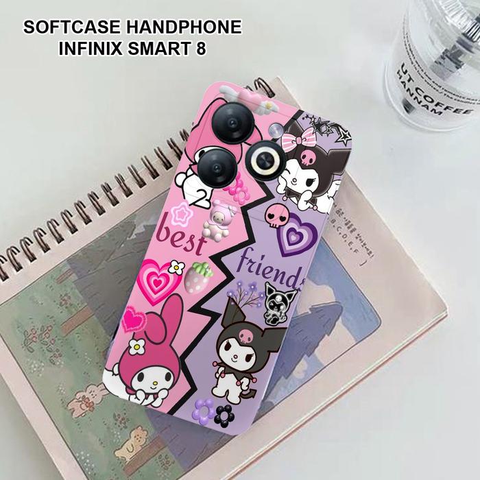 Gambar CASE PRO CAMERA MOTIF KUROMI COCOK UNTUK HP INFINIX SMART 8 #N90 - 2, Inf Hot 30 dari nana case custom undefined Tokopedia
