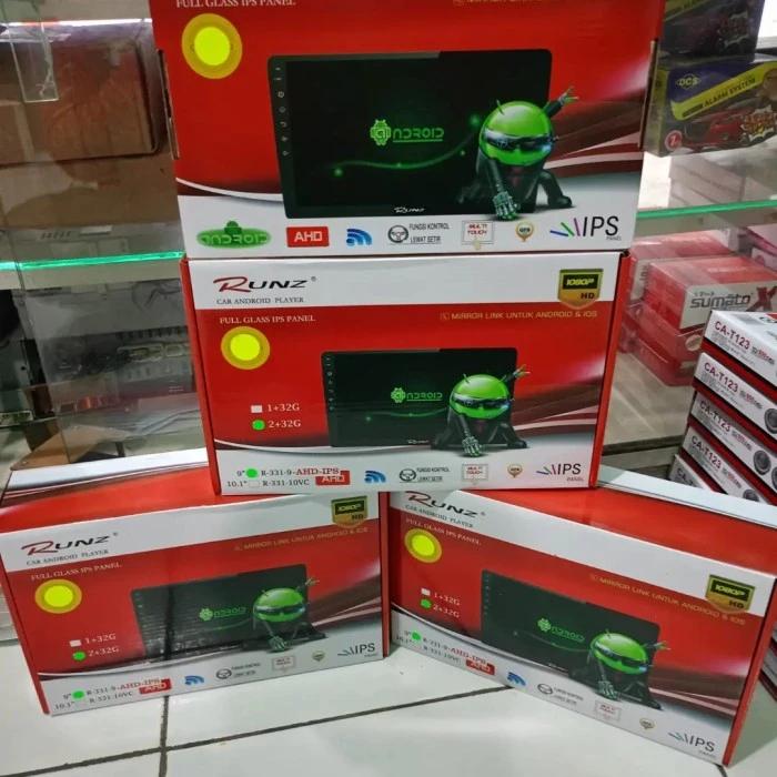 Gambar Head Unit Android 9" inch Doubledin Android 7 inch Runz 2/32GB MURMER dari Slamet Motor BDG undefined Tokopedia