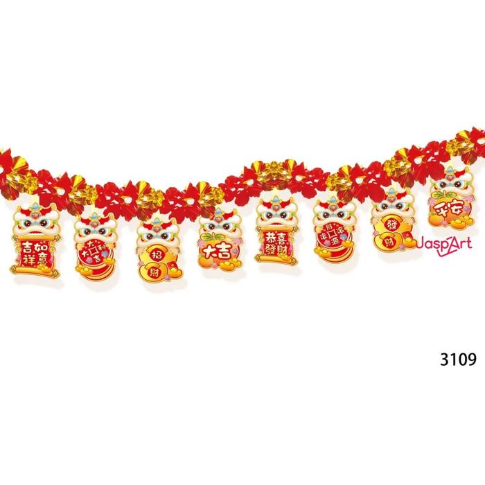 Gambar Slinger Imlek Shio - Banyak Varian - barongsai dari Jaspart undefined Tokopedia